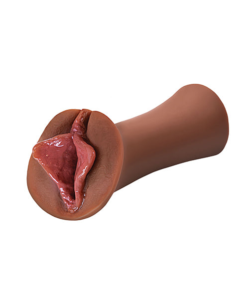 PDX EXTREME WET PUSSIES LUSCIOUS LIPS BROWN - PDRD43729