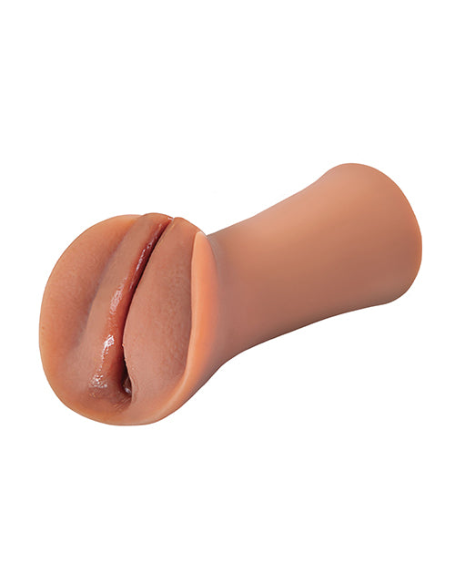 PDX EXTREME WET PUSSIES SLIPPERY SLIT TAN - PDRD43922