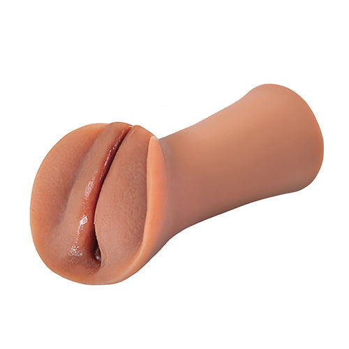 PDX EXTREME WET PUSSIES SLIPPERY SLIT TAN - PDRD43922