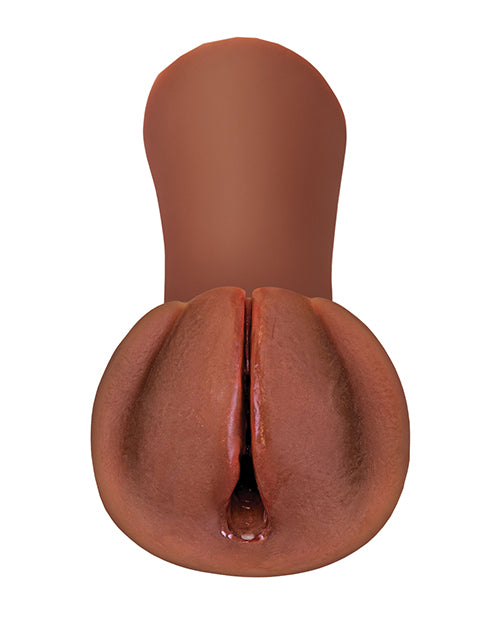 PDX EXTREME WET PUSSIES SLIPPERY SLIT BROWN - PDRD43929