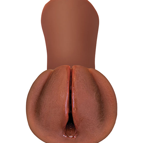PDX EXTREME WET PUSSIES SLIPPERY SLIT BROWN - PDRD43929