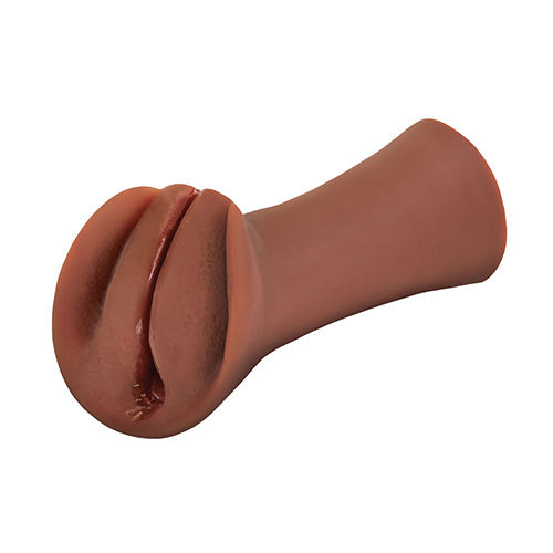 PDX EXTREME WET PUSSIES SLIPPERY SLIT BROWN - PDRD43929