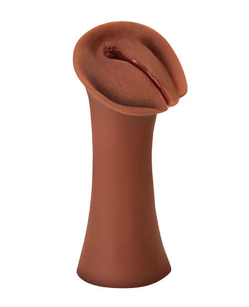 PDX EXTREME WET PUSSIES SLIPPERY SLIT BROWN - PDRD43929