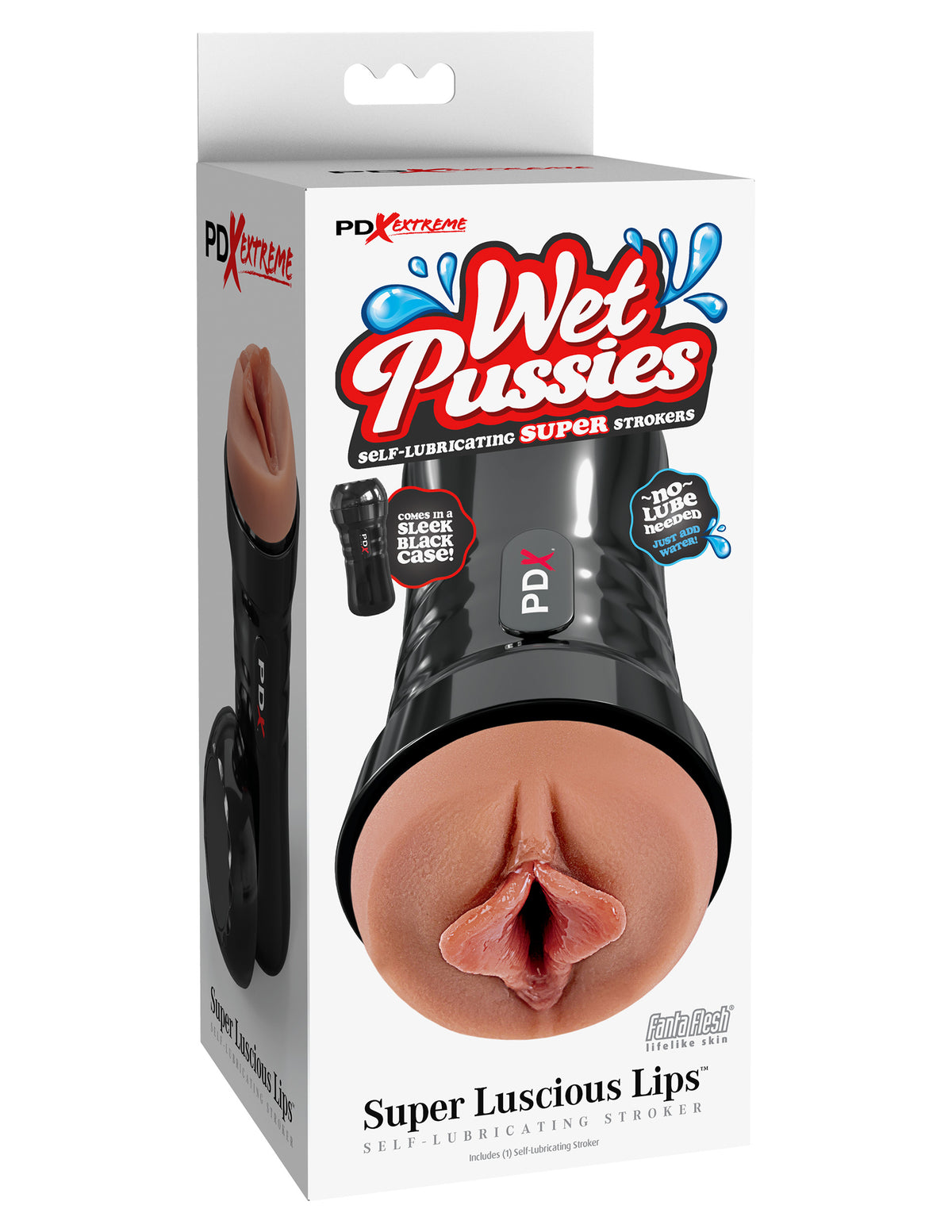 PDX EXTREME WET PUSSIES SUPER LUSCIOUS LIPS BROWN - PDRD44029