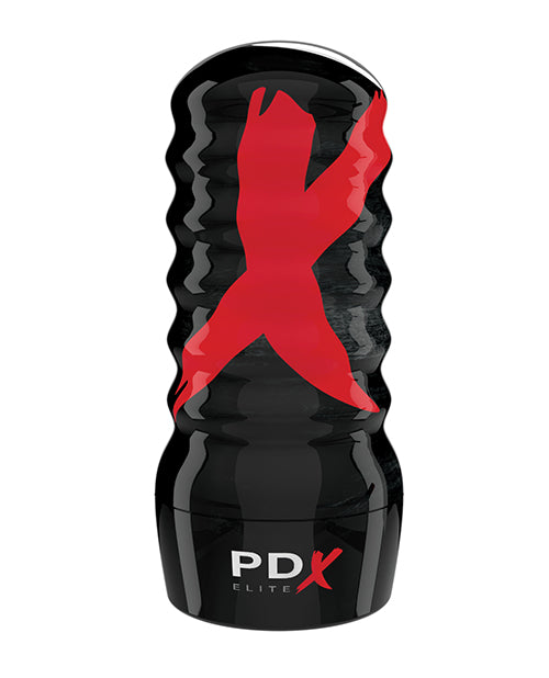 PDX ELITE AIR TIGHT PUSSY STROKER BROWN/BLACK - PDRD50329