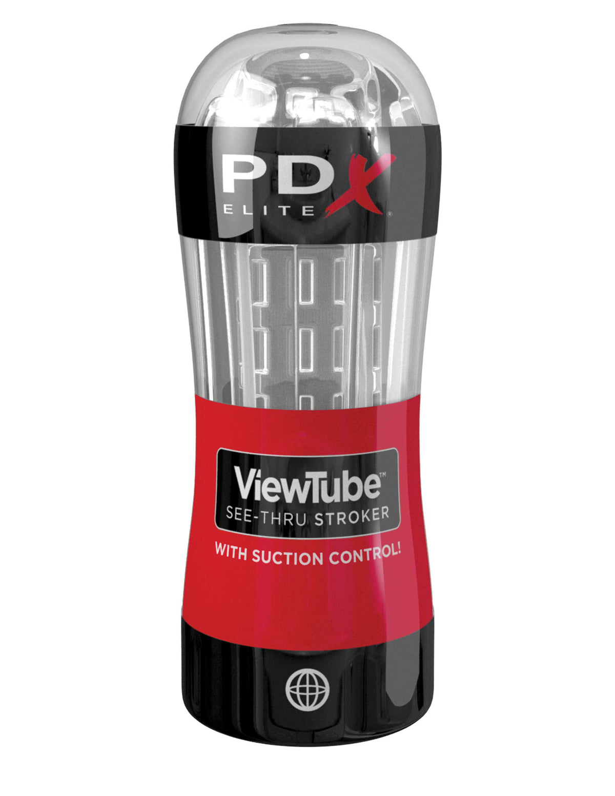 PDX ELITE VIEWTUBE SEE-THRU STROKER - PDRD542