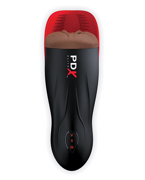PDX FUCK-O-MATIC W/ HYPER PULSE BROWN - PDRD54329