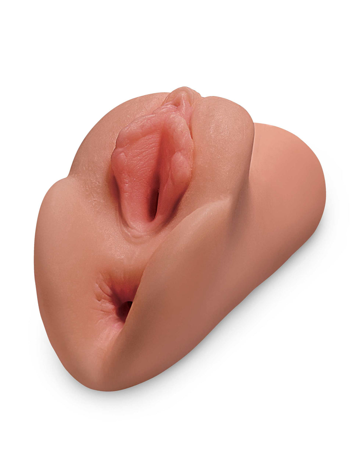 PDX PLUS PERFECT PUSSY DOUBLE STROKER TAN - PDRD60722