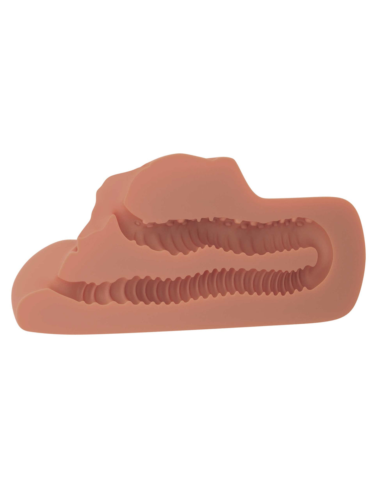 PDX PLUS PERFECT PUSSY DOUBLE STROKER TAN - PDRD60722