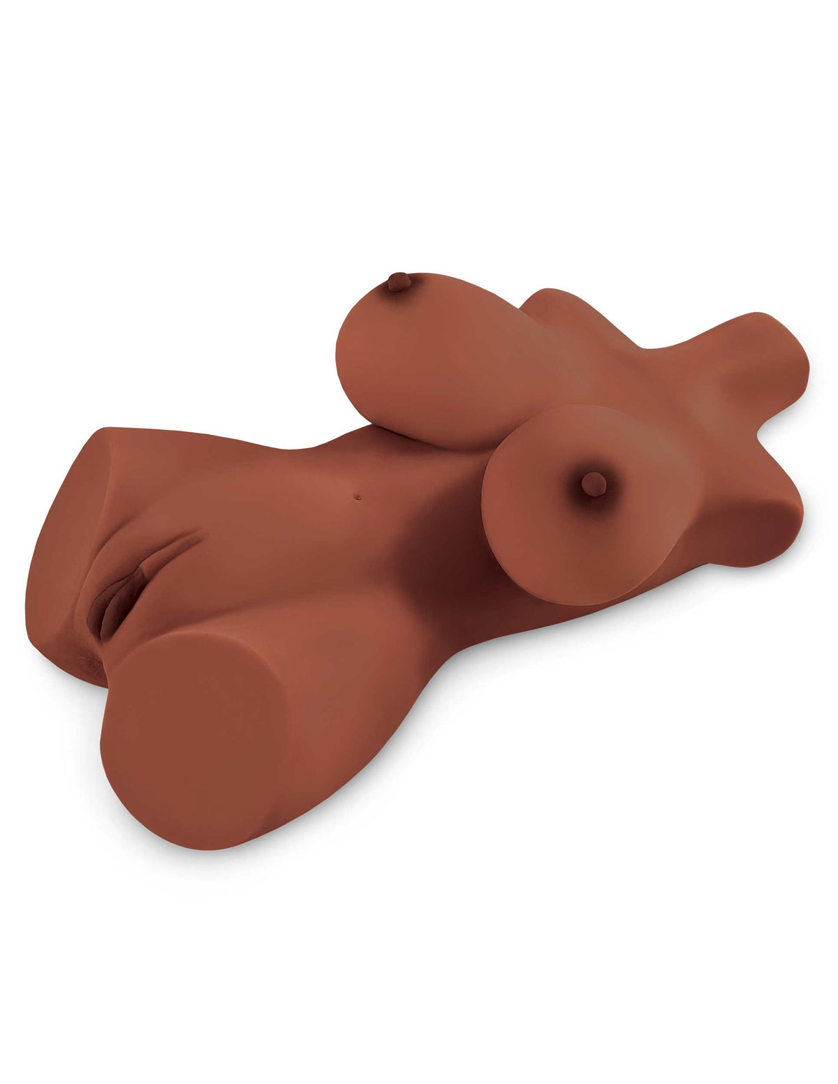 PDX PLUS PERFECT 10 TORSO MASTURBATOR BROWN - PDRD61429