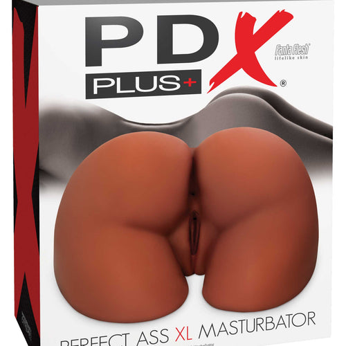 PDX PLUS PERFECT ASS XL BROWN MASTURBATOR - PDRD61729