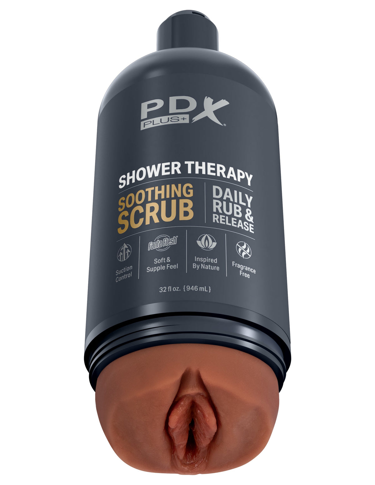 PDX SHOWER THERAPY SOOTHING SCRUB BROWN - PDRD62229