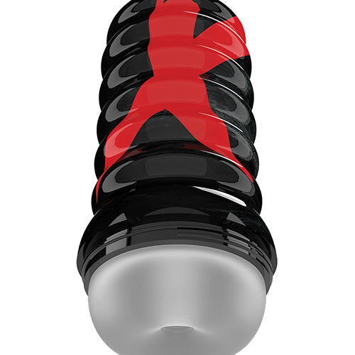 PDX ELITE AIR TIGHT PUSSY STROKER FROSTED - PDRD62420
