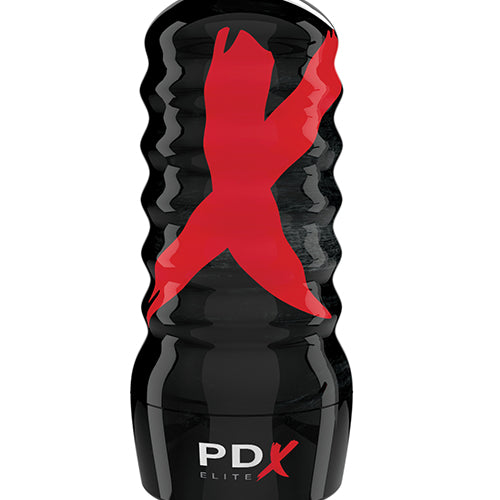 PDX ELITE AIR TIGHT PUSSY STROKER FROSTED - PDRD62420
