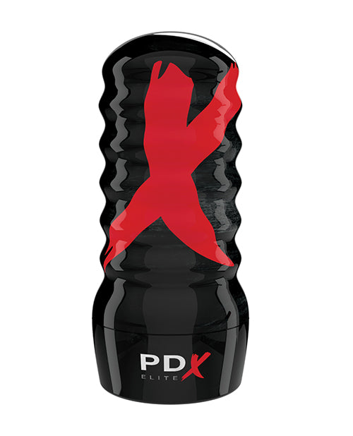 PDX ELITE AIR TIGHT PUSSY STROKER FROSTED - PDRD62420