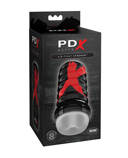 PDX ELITE AIR TIGHT PUSSY STROKER FROSTED - PDRD62420