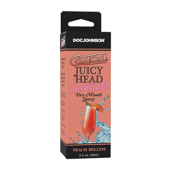 GOODHEAD JUICY HEAD COCKTAILS SPRAY PEACH BELLINI 2oZ