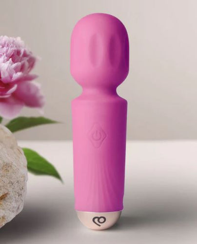 PEONY PINK RECHARGEABLE MINI WAND - RO16MWPPPK
