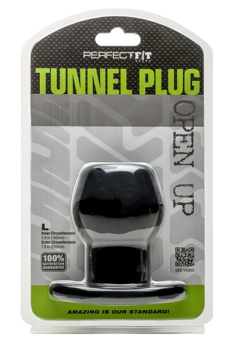 TUNNEL PLUG LARGE BLACK - PERHP03B