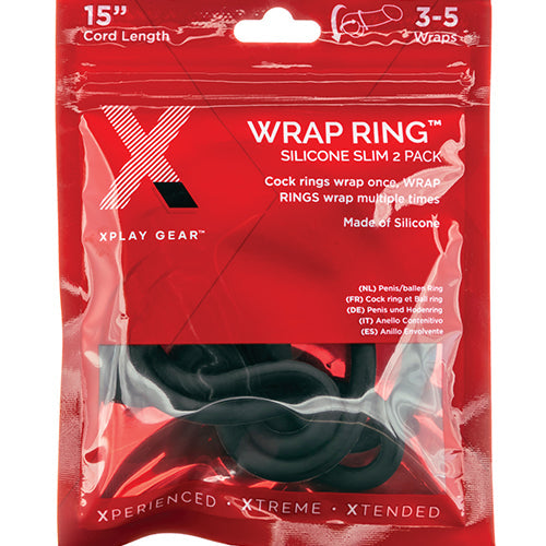 XPLAY SILICONE 15 SLIM WRAP RING " - PERXP07B