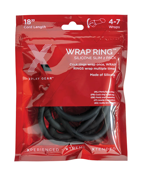 XPLAY SILICONE 18IN THIN WRAP RING - PERXP08B