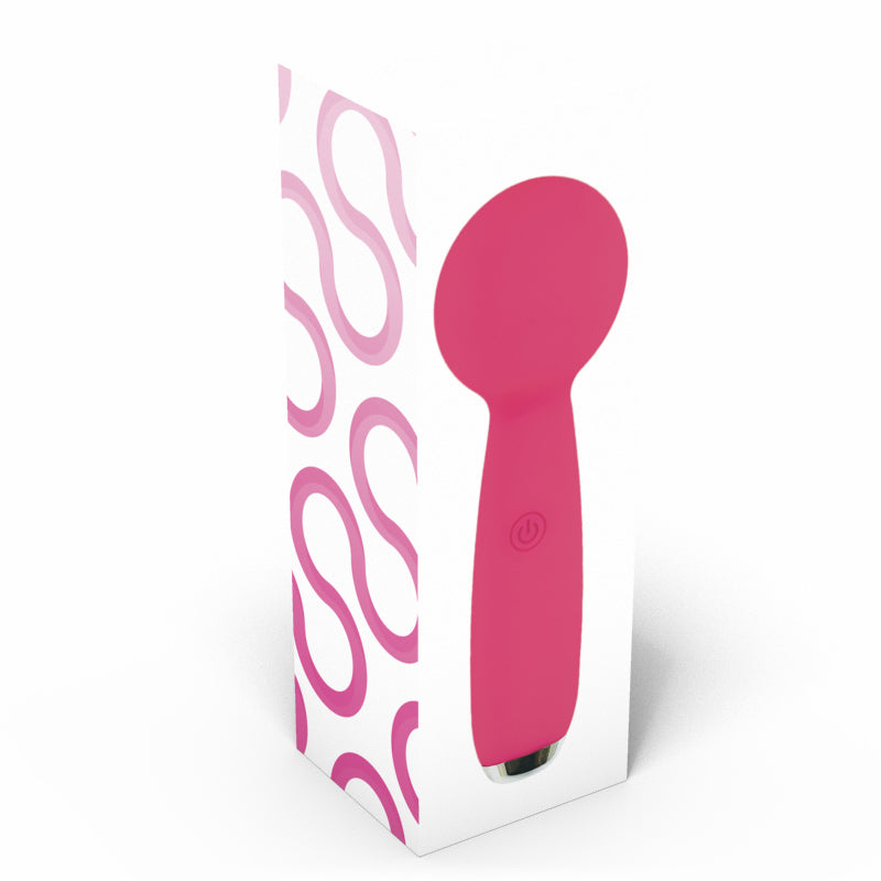 PETITES LIL EXCLAIM MINI WAND VIBRATOR PINK - FRPET009024