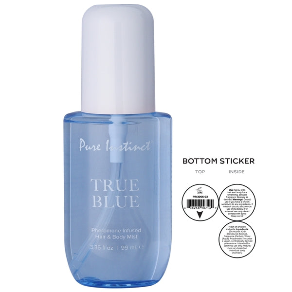 PURE INSTINCT PHEROMONE INFUSED BODY & HAIR MIST TRUE 3.35 OZ