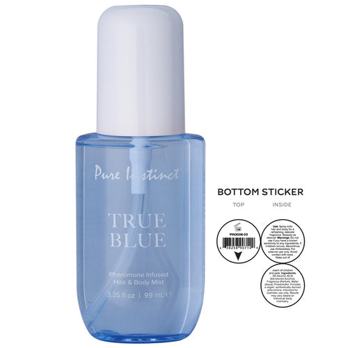 PURE INSTINCT PHEROMONE INFUSED BODY & HAIR MIST TRUE 3.35 OZ