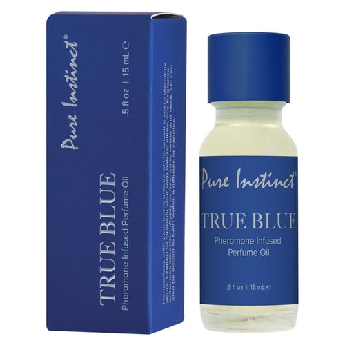 PURE INSTINCT PHEROMONE INFUSED PARFUM TRUE BLUE .5OZ/ 15ML