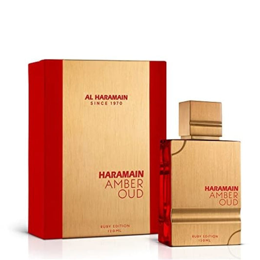 AL HARAMAIN AMBER OUD RUBY 4OZ, UNISEX PERFUME, EDP