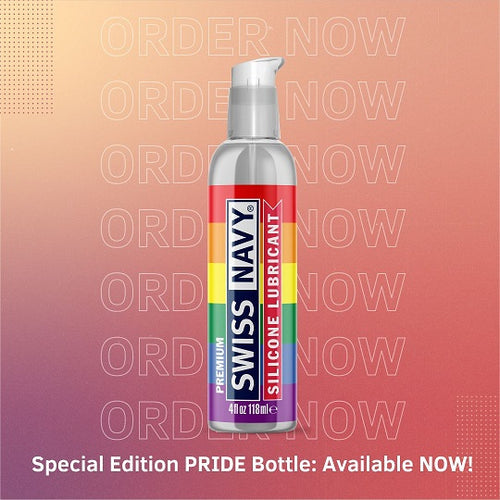 SWISS NAVY PRIDE LUBE SILICONE 4OZ - SNSL4P