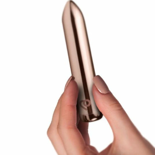 GOLDEN ROSE RECHARGEABLE BULLET ROSE GOLD - RO16RECGR