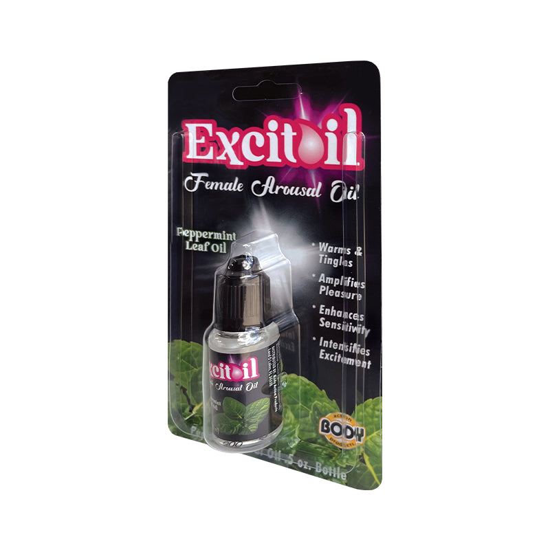 Peppermint Arousal Oil .5oz Bottle Carded-Pinkfoxxx