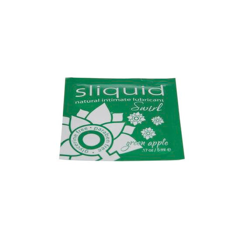 SLIQUID SWIRL GREEN APPLE PILLOW PACKS BULK 200 PCS - SL017