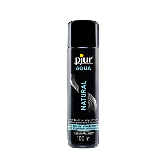 Pjur Aqua Water-Based Personal Lubricant 3.4 oz.-Pinkfoxxx