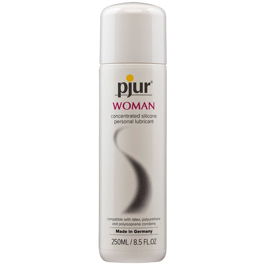 Pjur Woman Silicone Lubricant 250ml/8.5oz Bottle-Pinkfoxxx