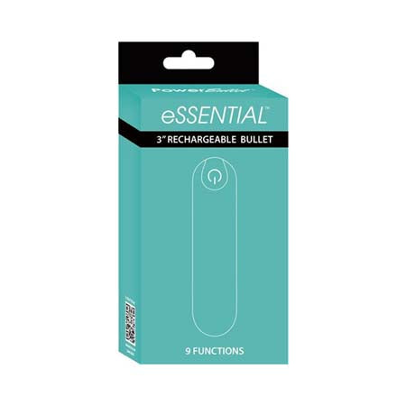 Powerbullet eSSENTIAL Rechargeable 3 in. Bullet Vibrator-Pinkfoxxx