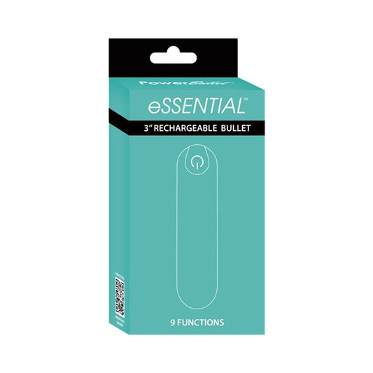 Powerbullet eSSENTIAL Rechargeable 3 in. Bullet Vibrator-Pinkfoxxx