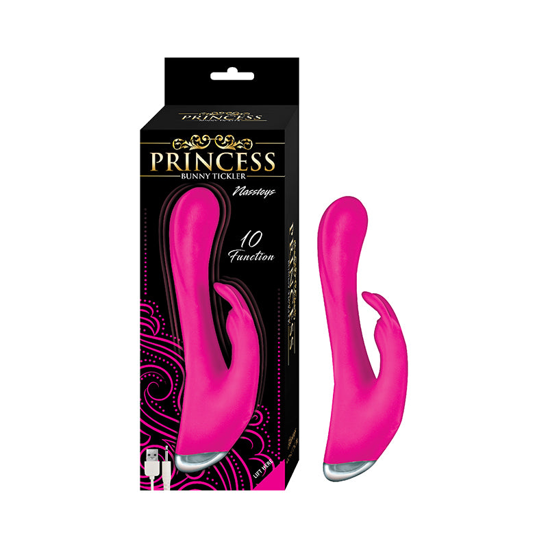 Princess Bunny Tickler Dual Stimulator Silicone