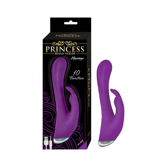 Princess Bunny Tickler Dual Stimulator Silicone