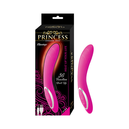 Princess Dynamic Heat G-Spot Vibrator Silicone-Pinkfoxxx