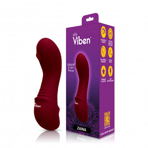 ZAINA RUBY INTENSE MINI G-SPOT VIBE - VB75025