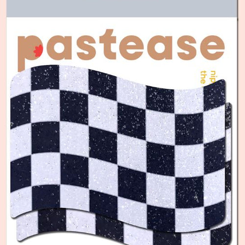 CHECKERED FLAG RACING PASTIES - PASFGCHK