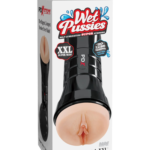 PDX EXTREME WET PUSSIES SUPER JUICY SNATCH XXL - LIGHT - PDRD42621
