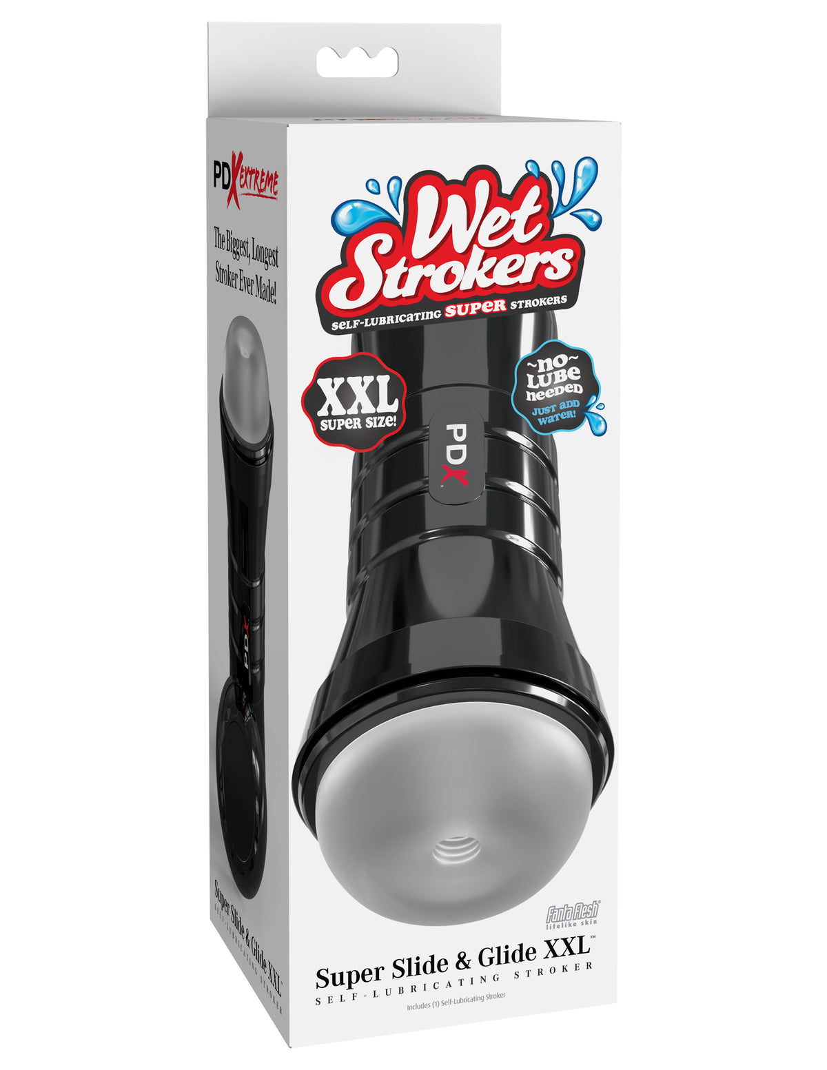 PDX EXTREME WET PUSSIES SUPER SLIDE & GLIDE XXL - FROSTED - PDRD42720
