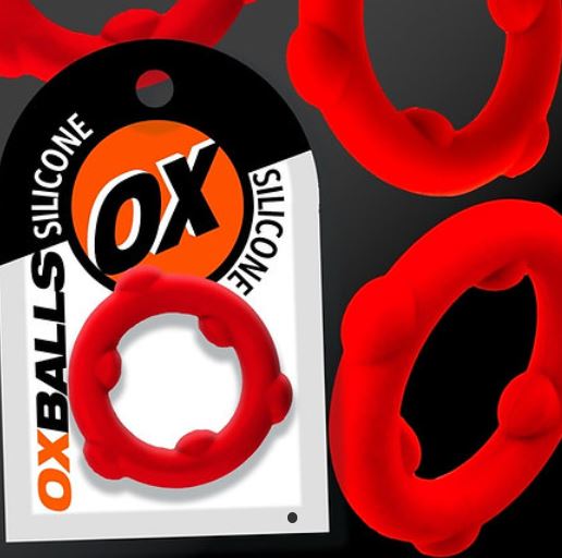 SPINNER RED SILICONE - OX3202RED