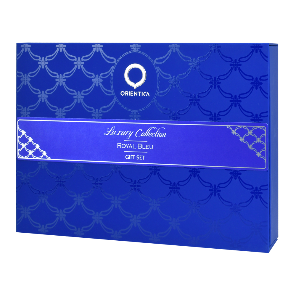 ORIENTICA ROYAL BLUE 4PC SET, WOMEN'S GIFT SET