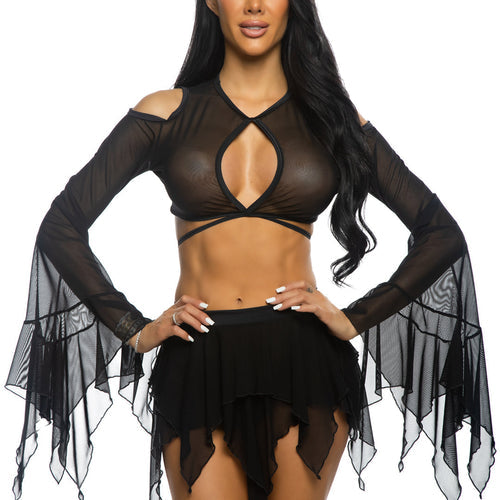 JR166 - Mesh Flow Skirt