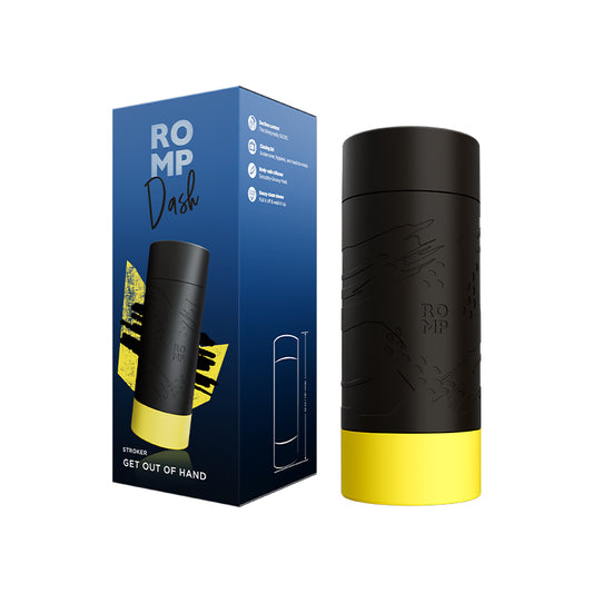 ROMP Dash Manual Stroker Black-Pinkfoxxx