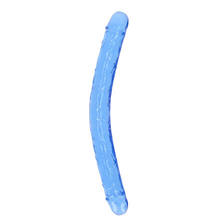 RealRock Crystal Clear Double Dong Dual-Ended Dildo-Pinkfoxxx